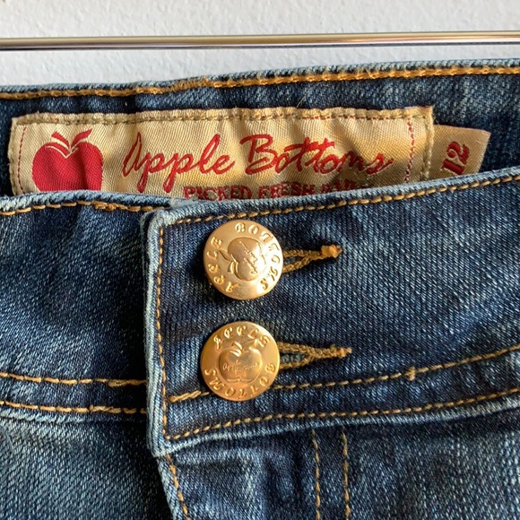 Apple Bottom Jeans Size 12 Bedazzled - Picture 4 of 11